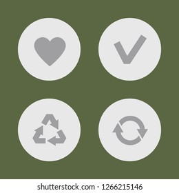 Images for application. Icon set for buttons.