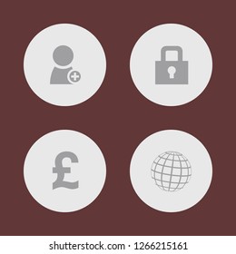 Images for application. Icon set for buttons.
