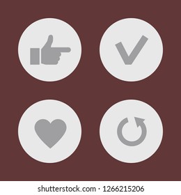 Images for application. Icon set for buttons.