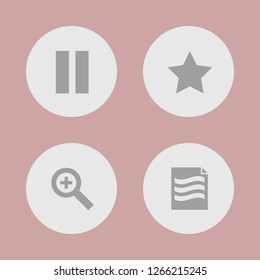 Images for application. Icon set for buttons.