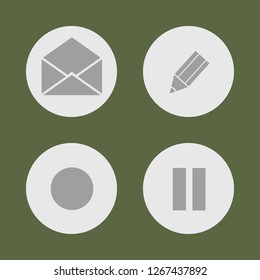Images for applications. Icon set.