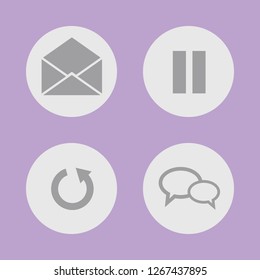 Images for applications. Icon set.