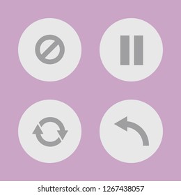 Images for applications. Icon set.