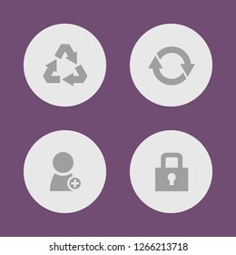 Images for applications. Icon set for button.