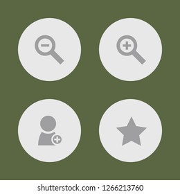 Images for applications. Icon set for button.