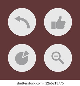 Images for applications. Icon set for button.