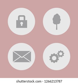 Images for applications. Icon set for button.