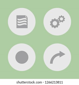 Images for applications. Icon set for button.