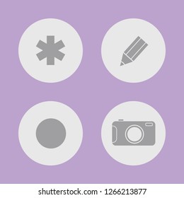 Images for applications. Icon set for button.