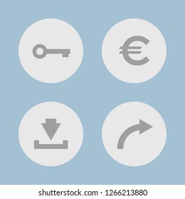 Images for applications. Icon set for button.