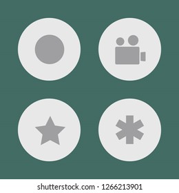Images for applications. Icon set for button.