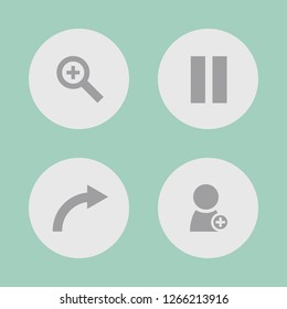 Images for applications. Icon set for button.
