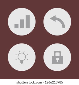 Images for applications. Icon set for button.