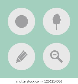 Images for applications. Icon set for button.