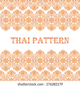 Images artistic of line thai - Thai Pattern