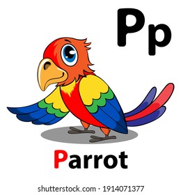 Images Bright Parrot English Alphabet Letter Stock Vector (Royalty Free ...
