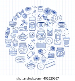 Images for confectionery or coffee shop