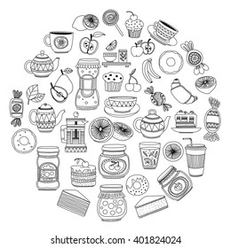 Images for confectionery or coffee shop