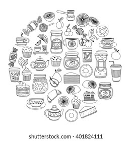 Images for confectionery or coffee shop