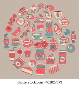 Images for confectionery or coffee shop
