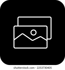 Images Feedback icons with black filled line style