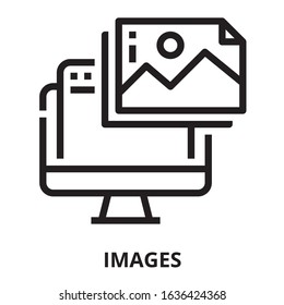 Images icon for website, application, printing, document, poster design, etc.
