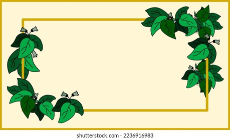 Images for leaf frame template