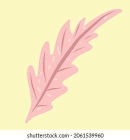 Images with leaves. Vector illustration in simple flat style with texture. Protection and preservation of the environment. Earth Day. Collection of leave and bush and tree illustrations.