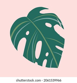 Images with leaves. Vector illustration in simple flat style with texture. Protection and preservation of the environment. Earth Day. Collection of leave and bush and tree illustrations.