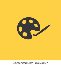 Images, modern flat icon