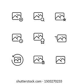 Images & Photography icons in for any purposes. Perfect for website mobile app presentation and any other projects