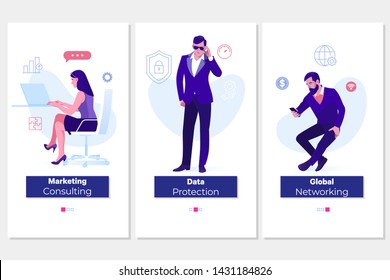 Images of a shield, technical support specialist. Protection, consulting, global networking concepts.Business and security