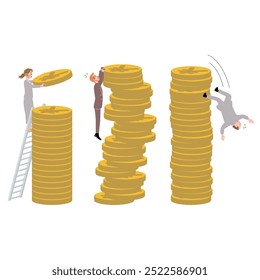 Images of Success and Failure of Three Investments