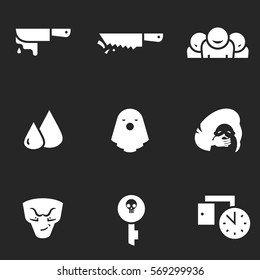 Images for use in logos. Quest game. Maniac and his victim, various items to use on the site. Quest maniac mask. Searching for keys to get out of the room. Limited time