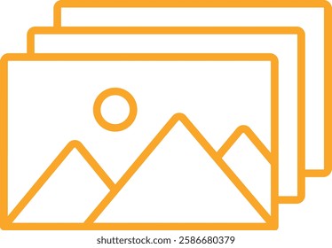 Images vector icon. Can be used for printing, mobile and web applications.