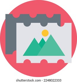 Images Vector Icon which is suitable for commercial work and easily modify or edit it
