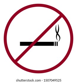 images for warning of smoking bans.