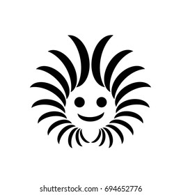 imaginary face illustration an artistic design