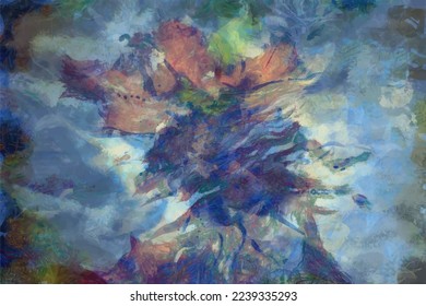 Imaginary image texture abstract background