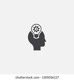imagination base icon. Simple sign illustration. imagination symbol design. Can be used for web, print and mobile