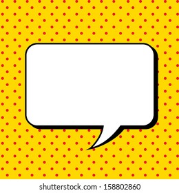 imagination comics icon over yellow background vector illustration 