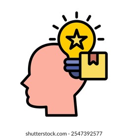 Elemento De Ícone De Imaginação Para Design