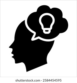 Imagination Icon Element For Design