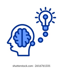 Imagination Icon Element For Design