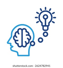 Imagination Icon Element For Design