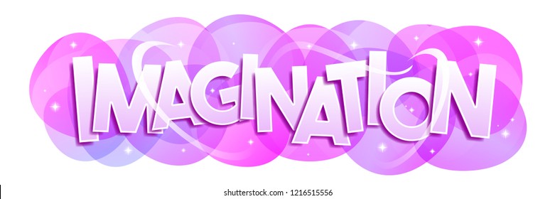 Imagination Word Vector Banner Stock Vector (Royalty Free) 1216515556 ...