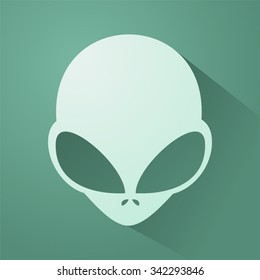imaginative alien head