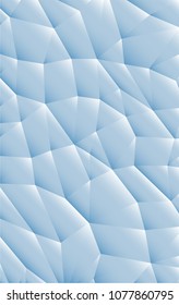 Imaginative blue texture design