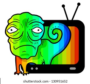 Imaginative chameleon