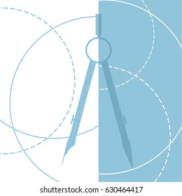 imaginative compass background design art